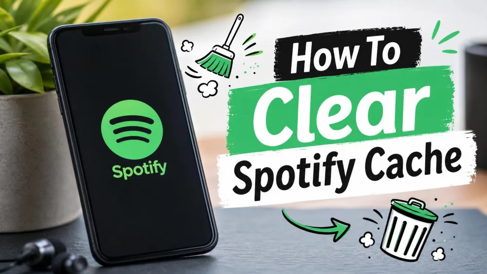 Clear The Spotify Cache On Android
