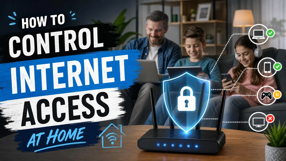 How To Control Internet Access At Home