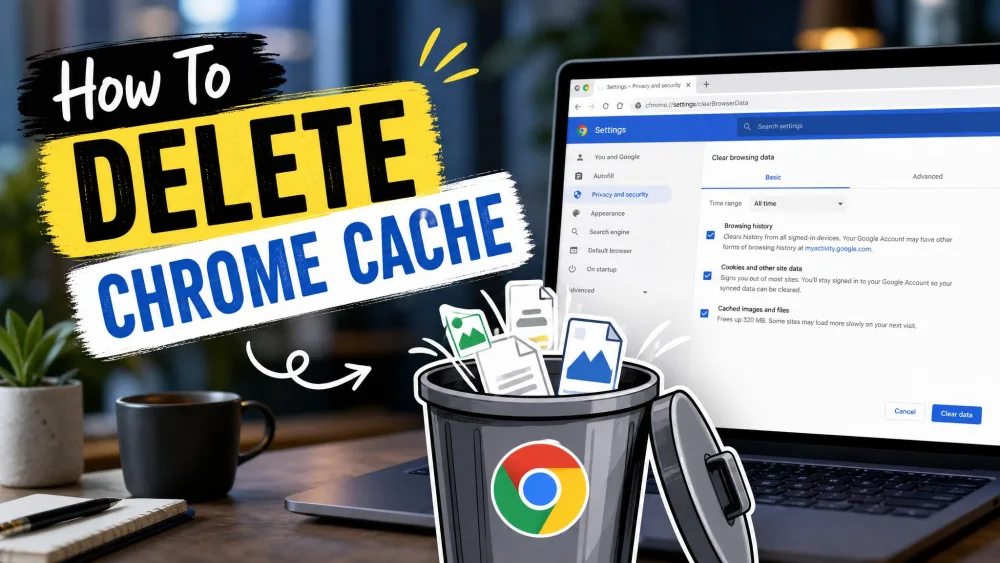 How To Delete Chrome Cache