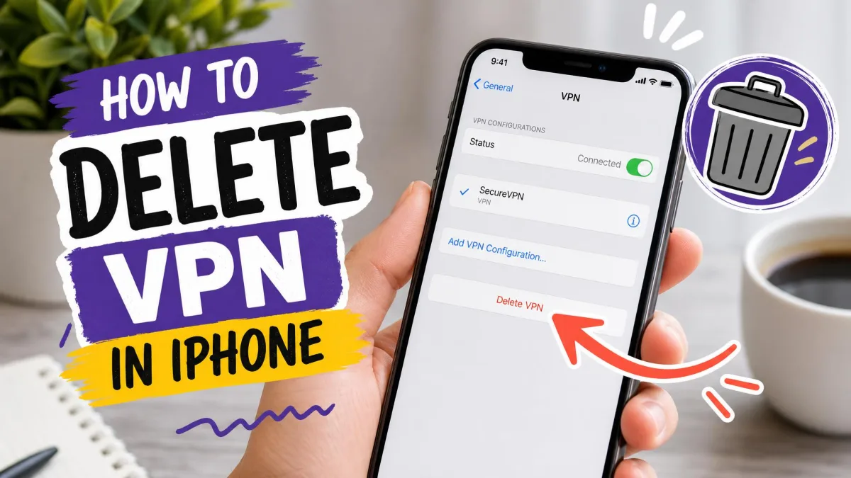 How to Delete a VPN from iPhone: Step-by-Step Guide