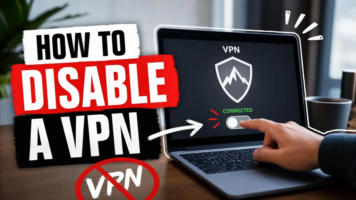 How to Disable a VPN