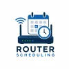 Router scheduling logo