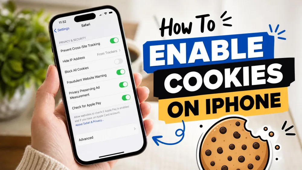 How To Enable Cookies On iPhone In Safari And Chrome