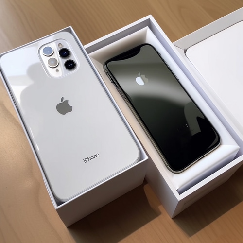 unboxing a new iPhone