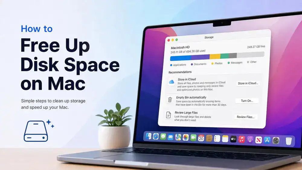 Free Up Disk Space On A Mac
