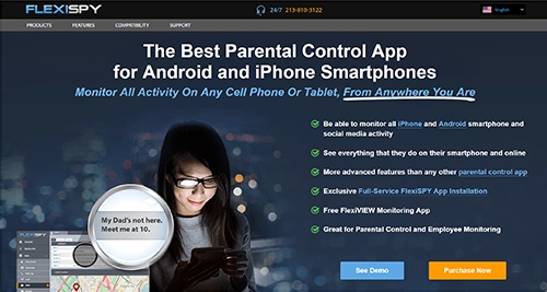 FlexiSPY screenshot