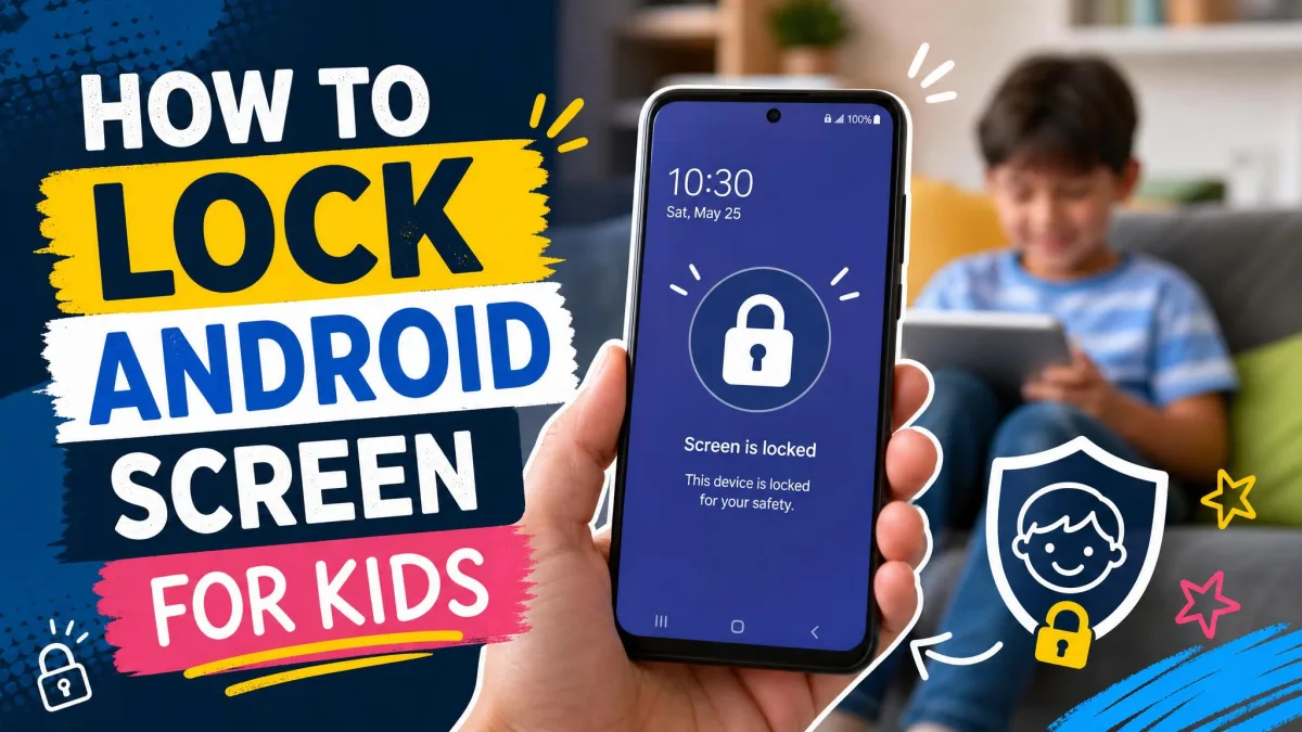 Lock The Android Screen For Kids