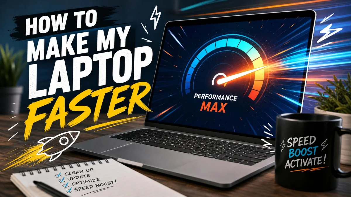 How To Make My Laptop Faster: 14 Proven Fixes