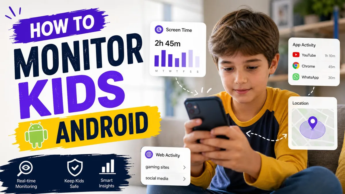 Monitoring A Kid's Android Phone
