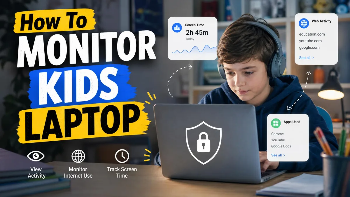 How to Monitor Your Kid's Laptop Remotely in 2026