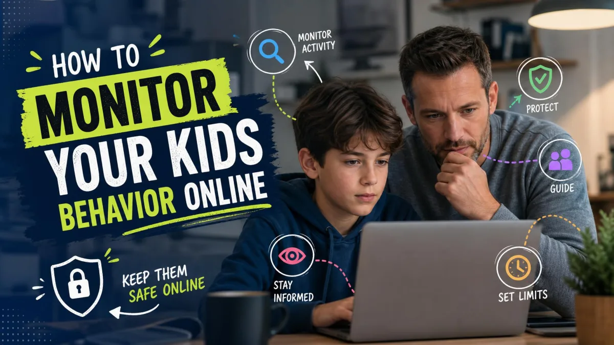 Monitoring Your Kids' Behavior Online