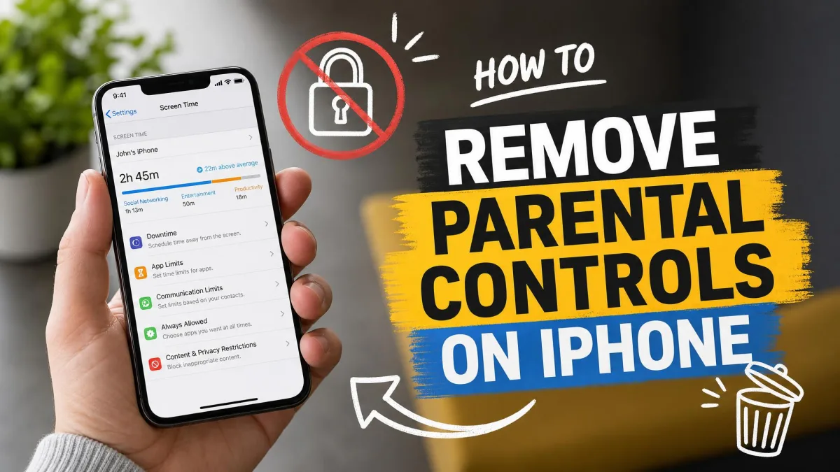 Remove Parental Controls On iPhone