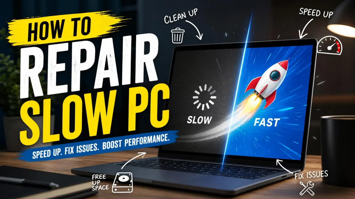 How To Repair A Slow PC: 12 Proven Fixes For Windows