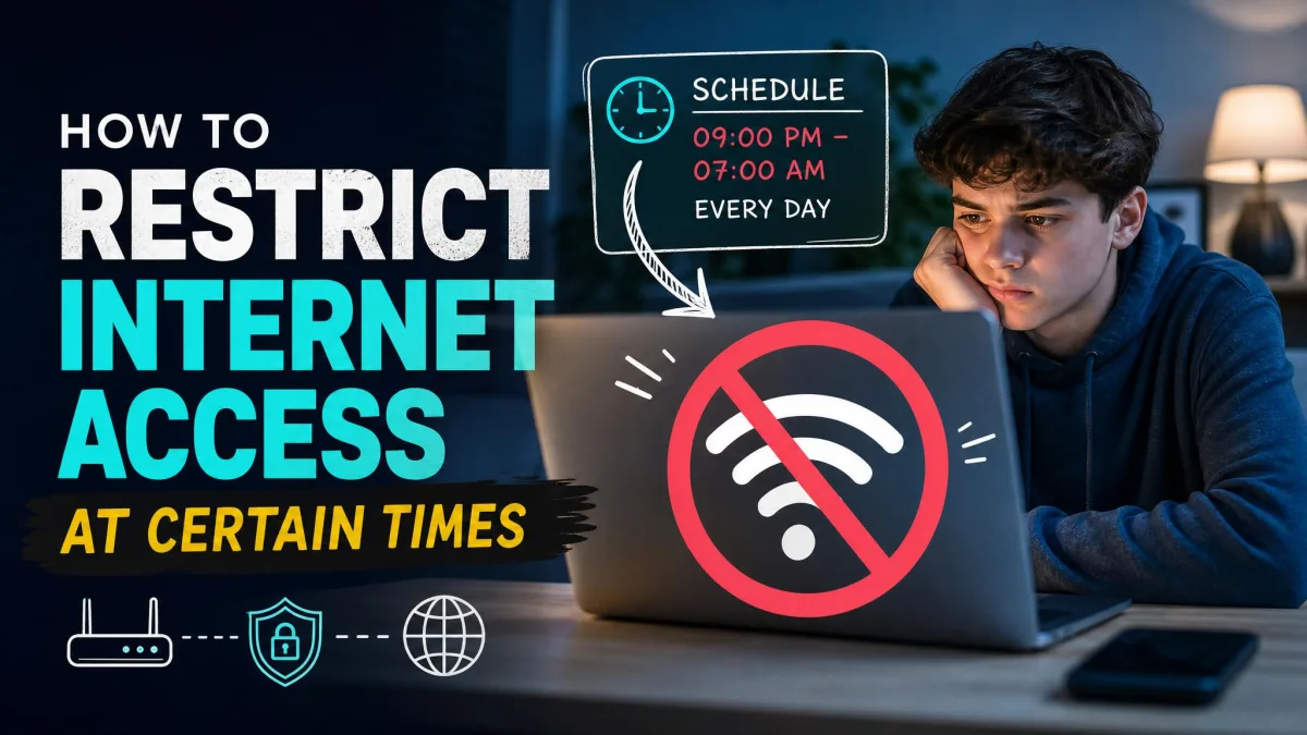 How To Restrict Internet Access At Certain Times