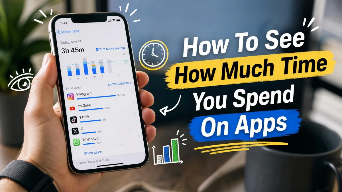 See How Much Time You Spend On Apps