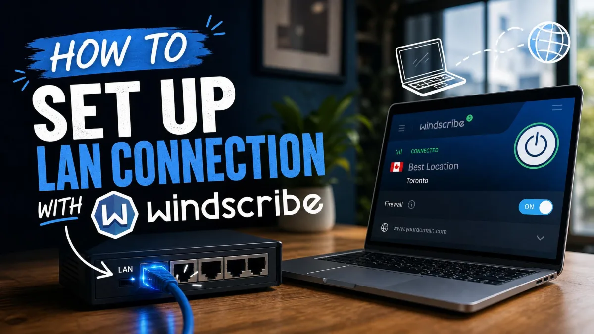 How to Set Up a LAN Connection with Windscribe: Step-by-Step Guide