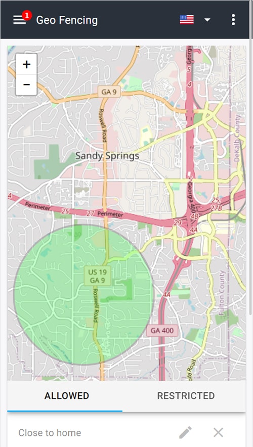 using mSpy for location tracking