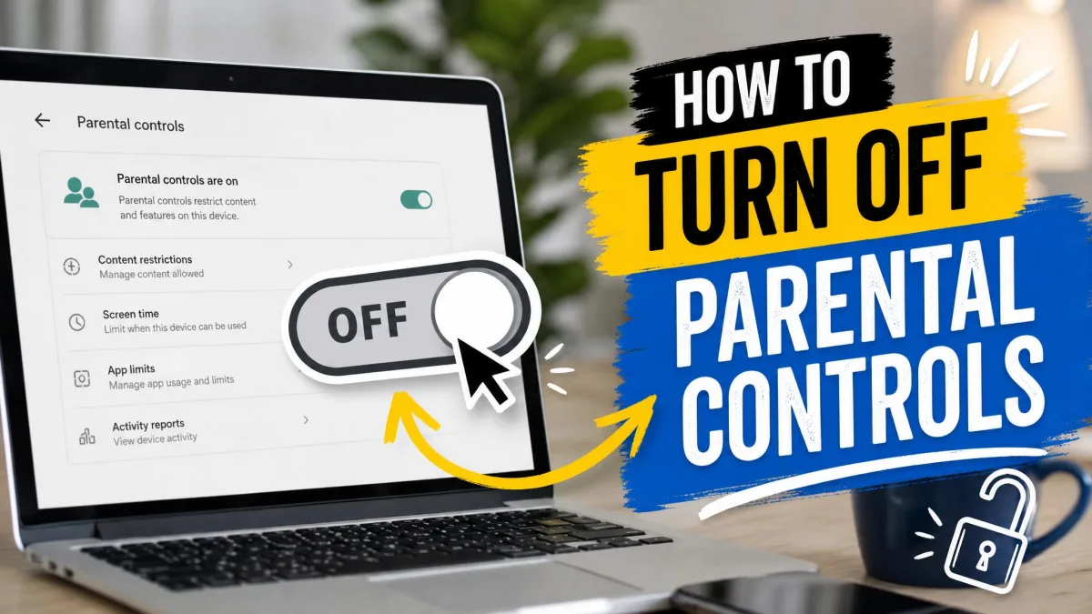Turn Off Parental Controls