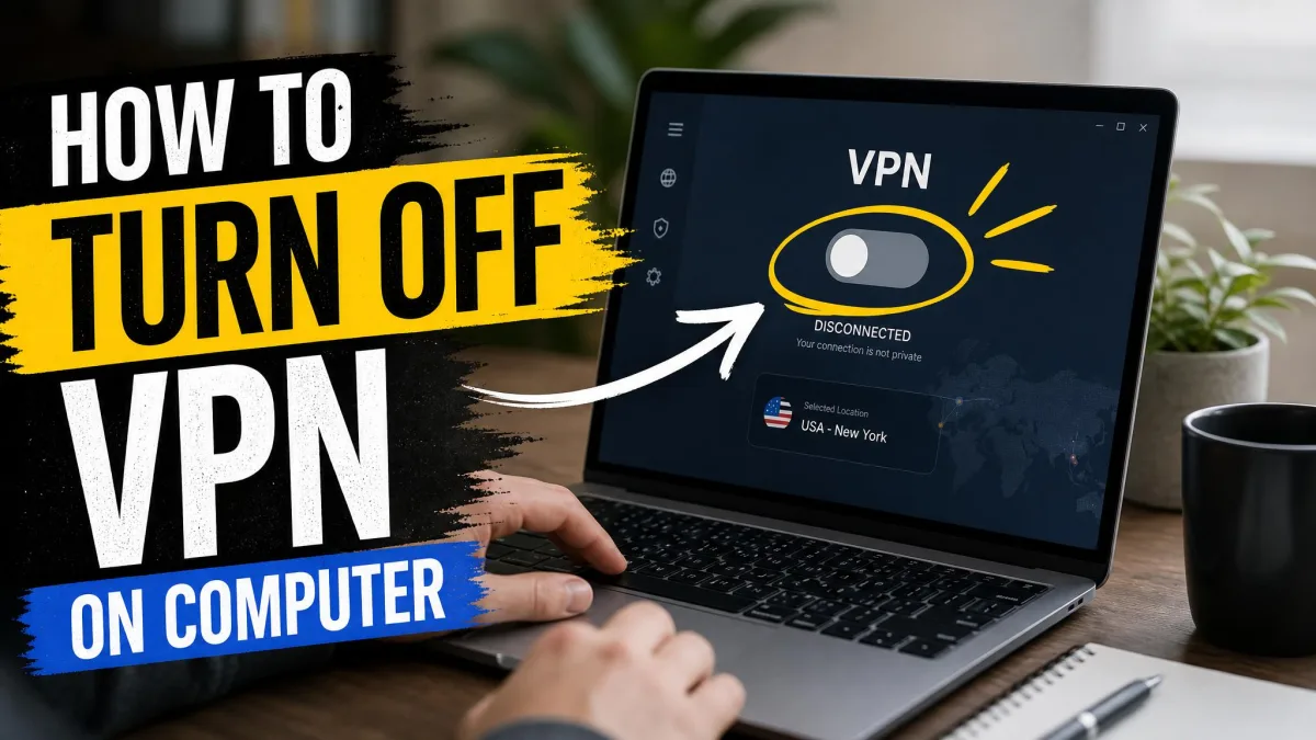 Turn Off A VPN On Your Computer