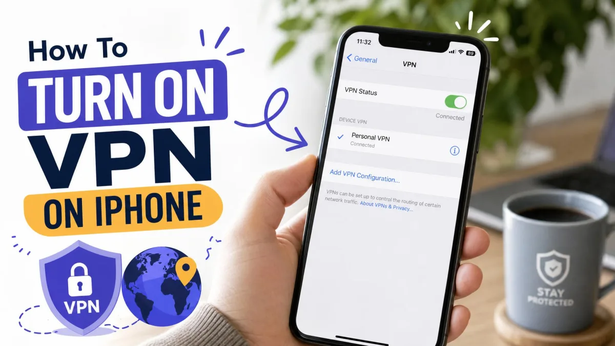 How To Turn On VPN On iPhone