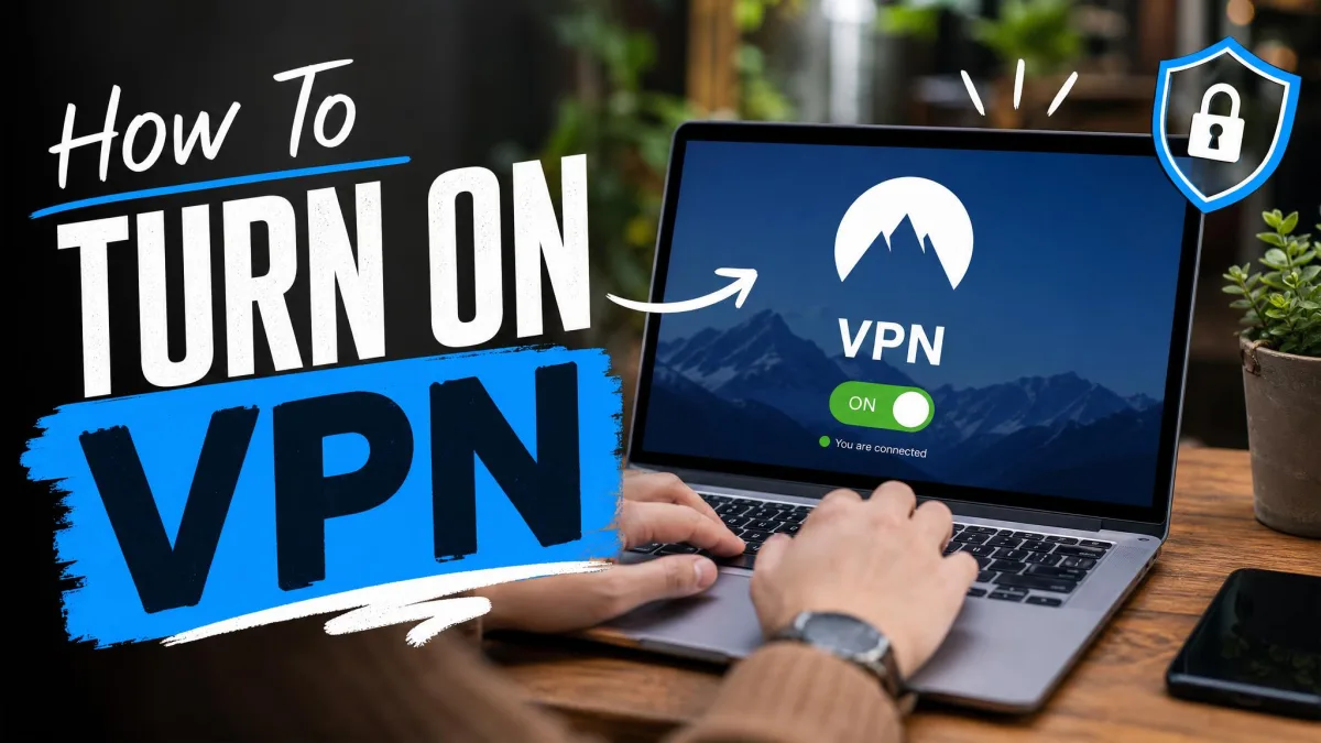 How To Turn On A VPN