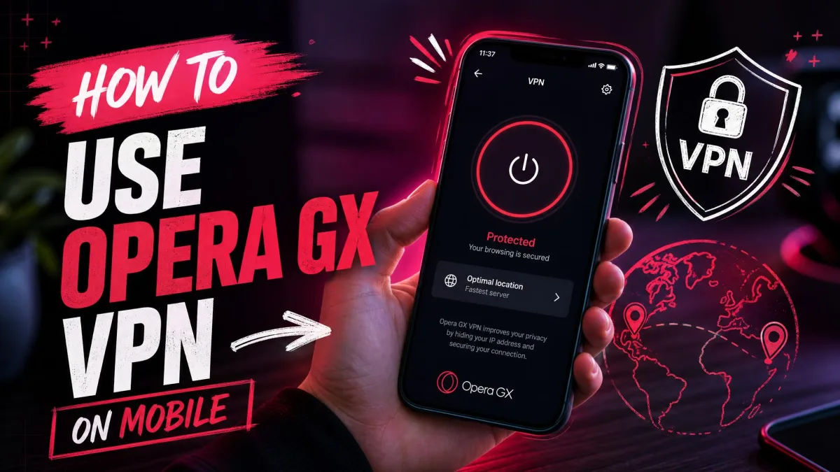 How to Use Opera GX VPN on Mobile