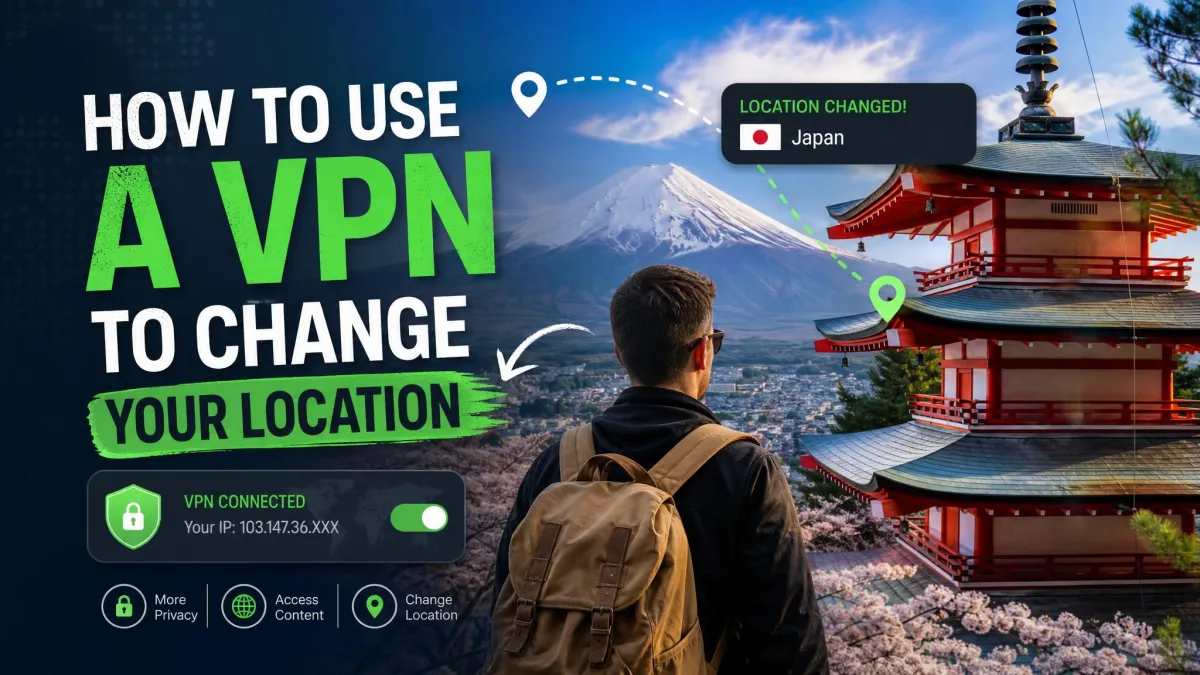 How to Use a VPN to Change Your Location (Step-by-Step)