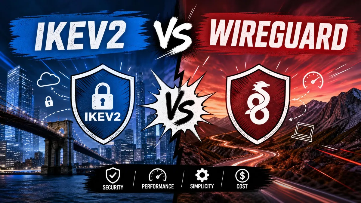 IKEv2 vs WireGuard