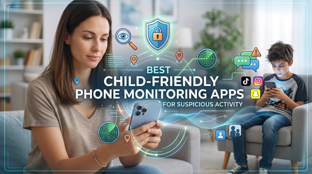 Best Child-Friendly Phone Watchers for Suspicious Activity (iPhone & Android)