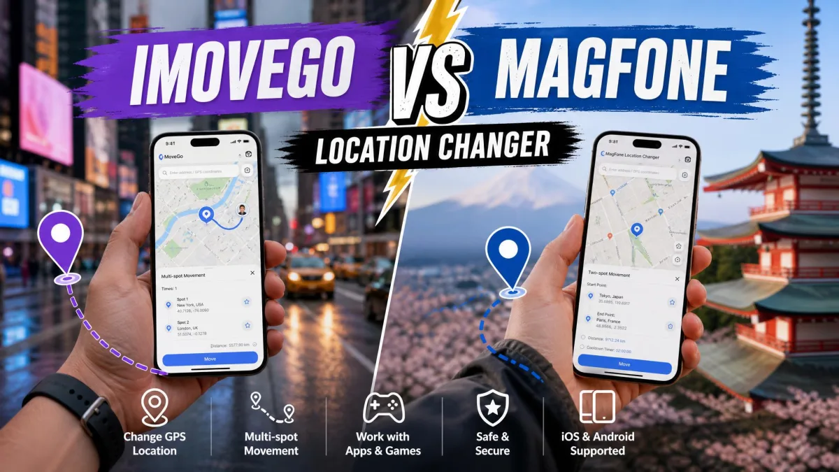 iMoveGo Vs MagFone Location Changer