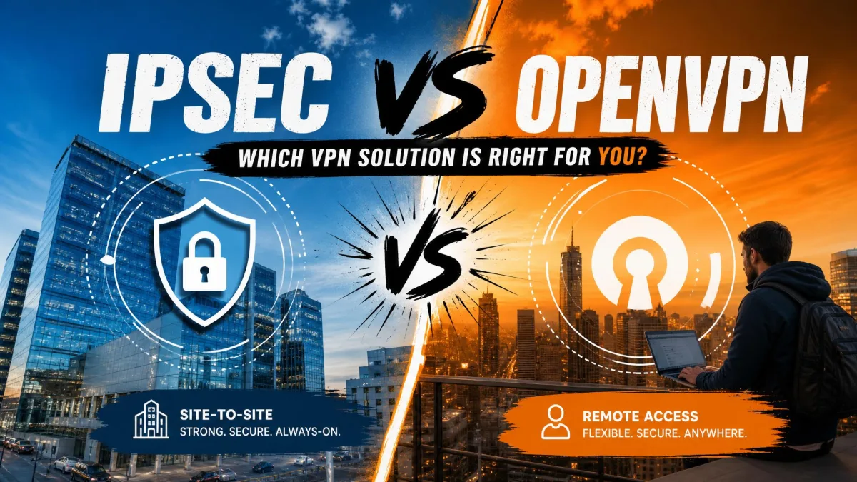 IPsec Vs OpenVPN Differences