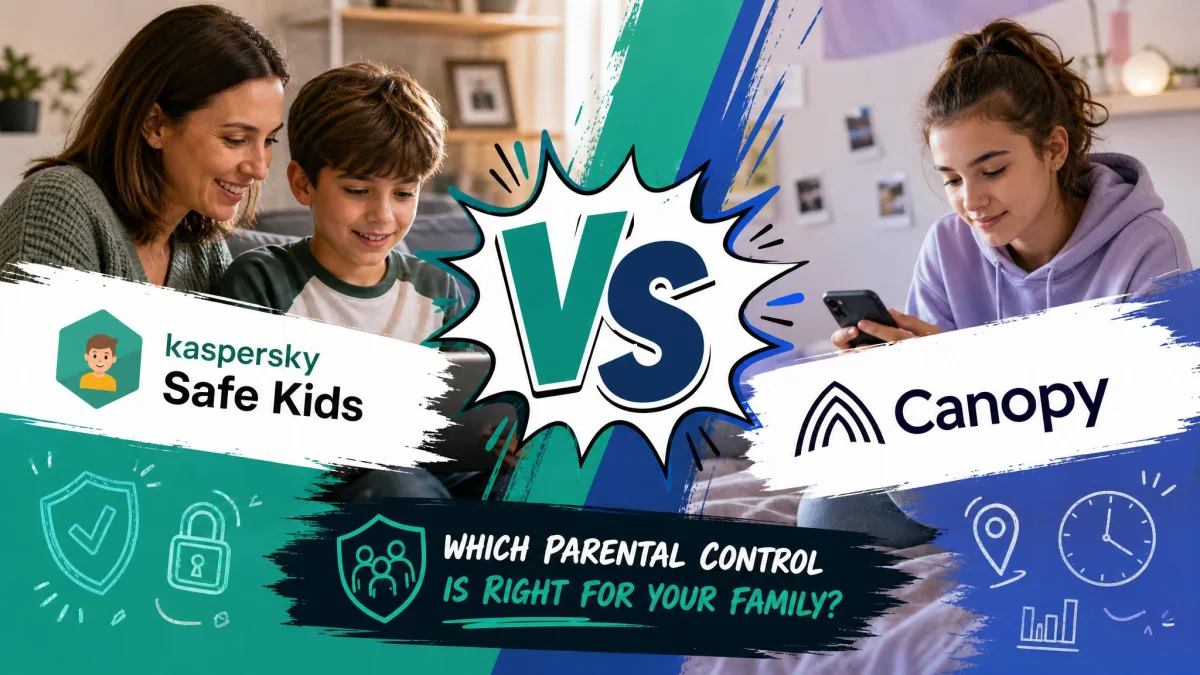 Kaspersky Safe Kids vs Canopy
