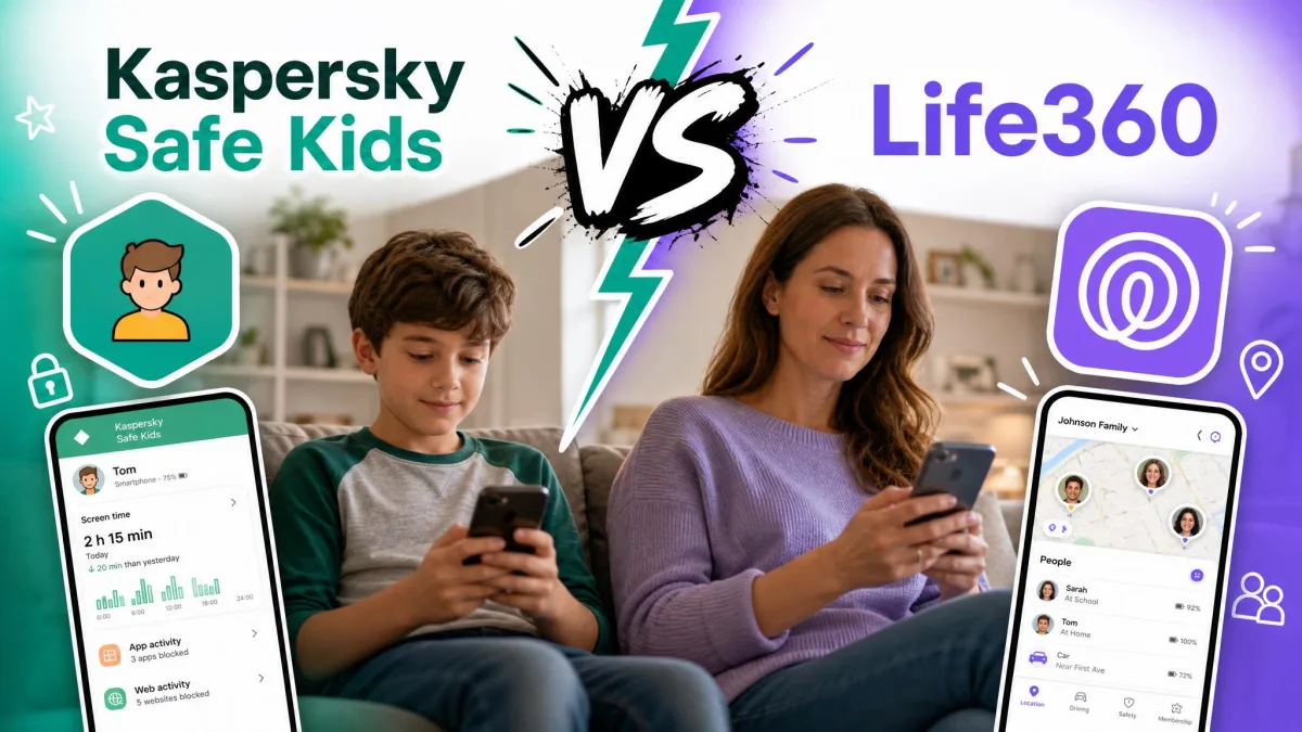 Kaspersky Safe Kids Vs Life360