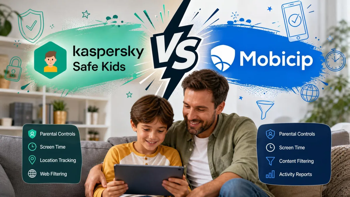 Kaspersky Safe Kids vs Mobicip