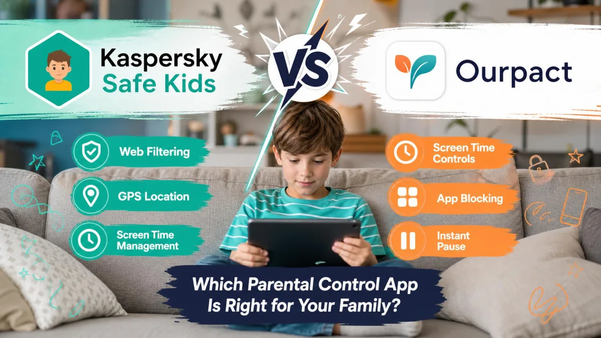 Kaspersky Safe Kids vs OurPact
