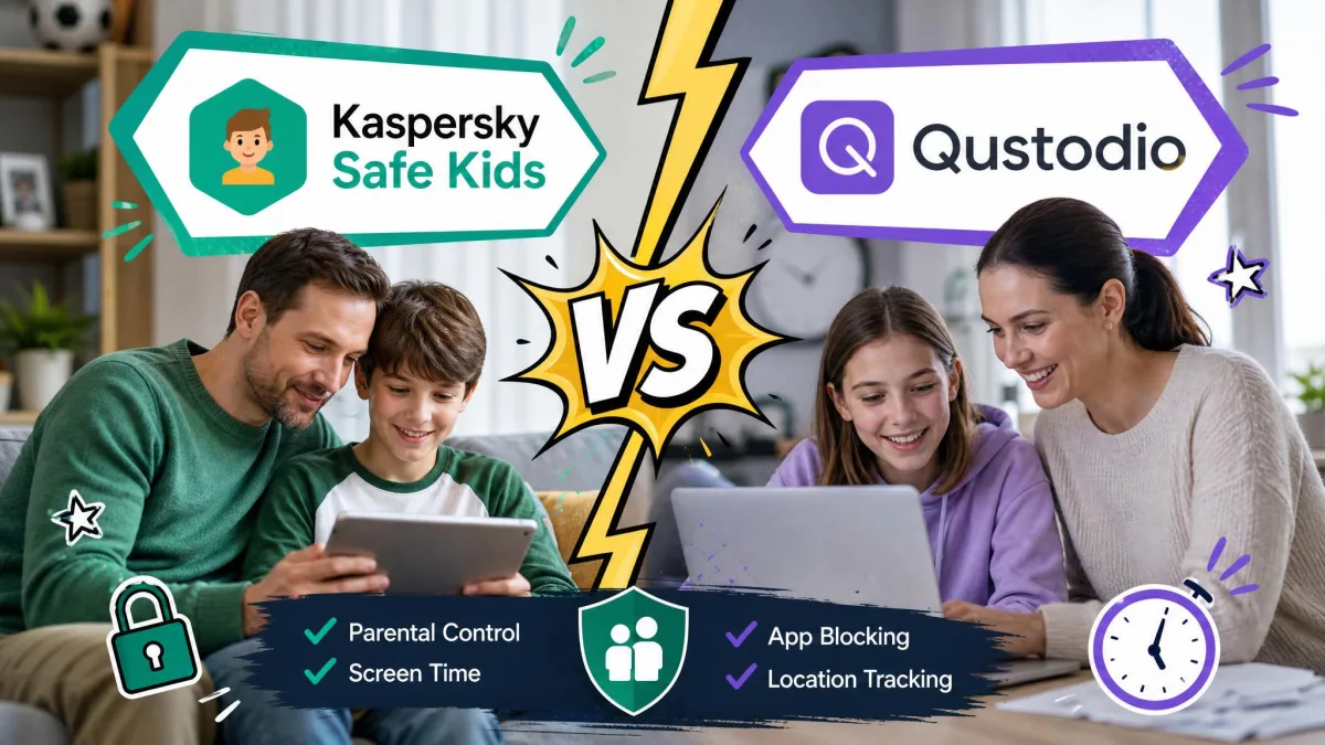 Kaspersky Safe Kids Vs Qustodio
