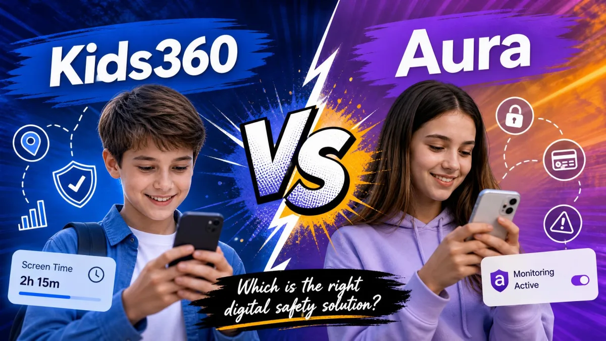 Kids360 vs Aura: Which Parental Control App Wins In 2026?