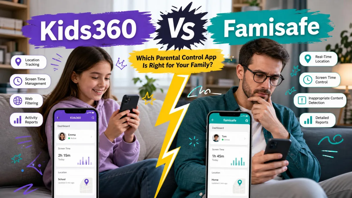Kids360 vs FamiSafe