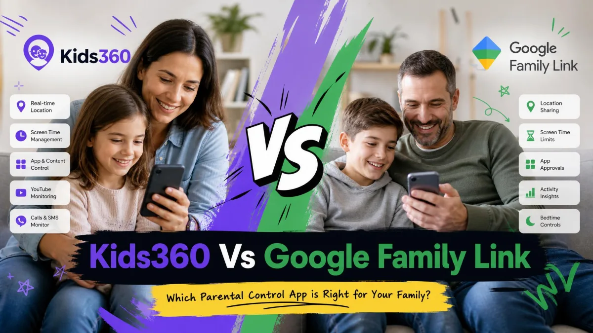 Kids360 Vs Google Family Link