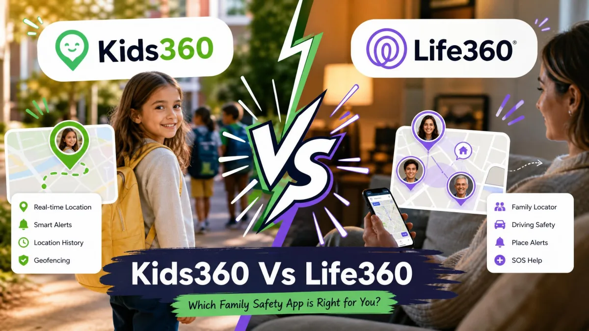 Kids360 vs Life360