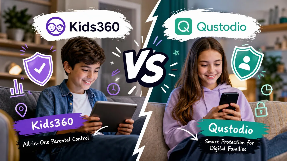 Kids360 vs Qustodio: Which Parental Control App Wins?