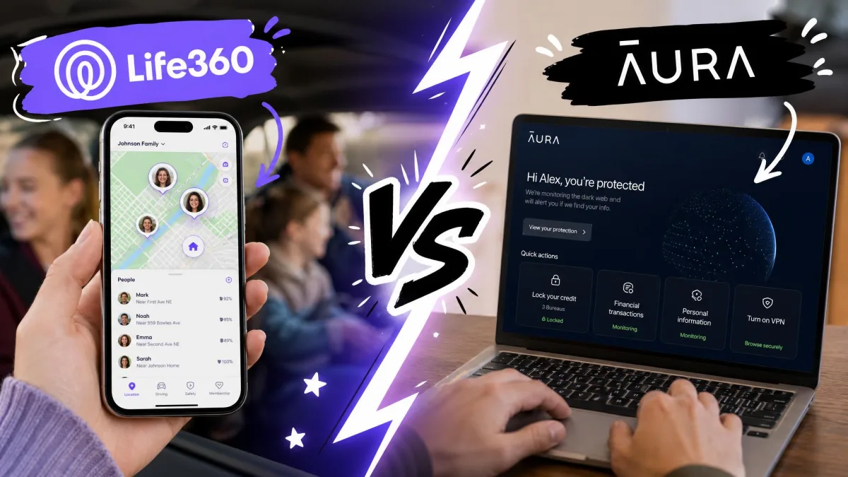 Life360 vs Aura: Which Family Safety App Wins?