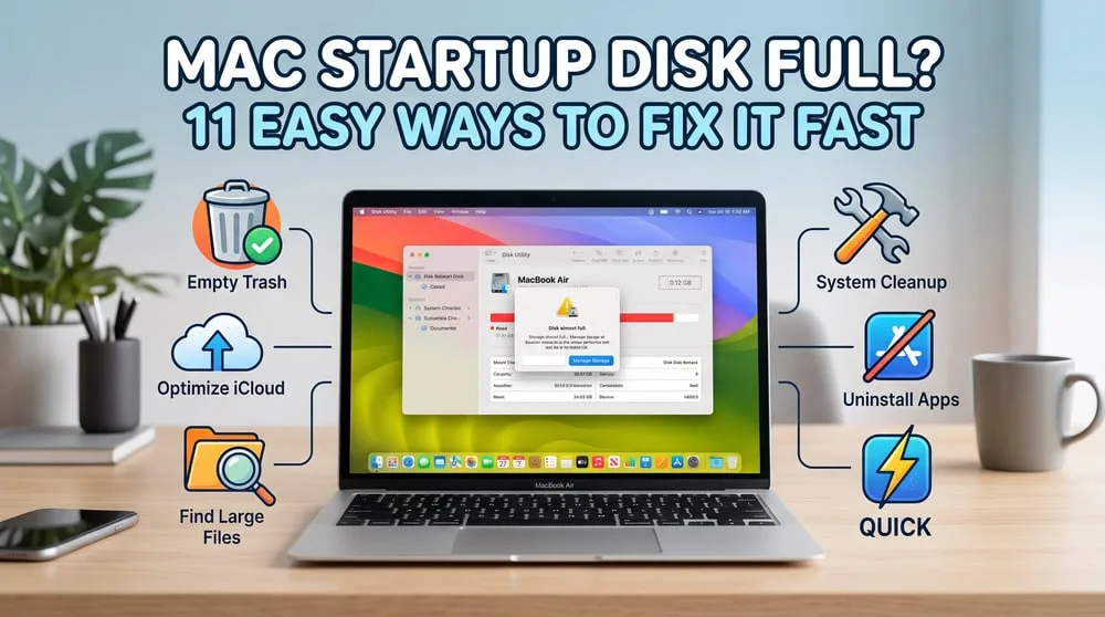 Mac Startup Disk Full: 11 Ways To Fix It