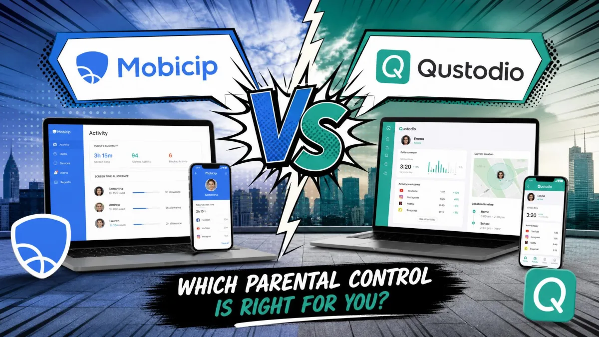 Mobicip vs Qustodio