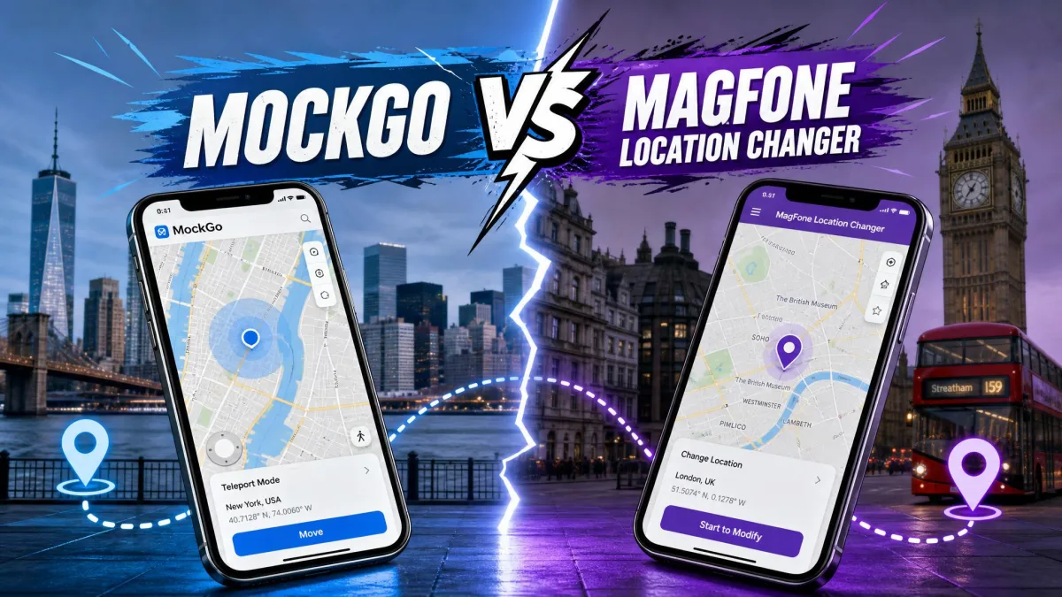 MockGo Vs MagFone Location Changer