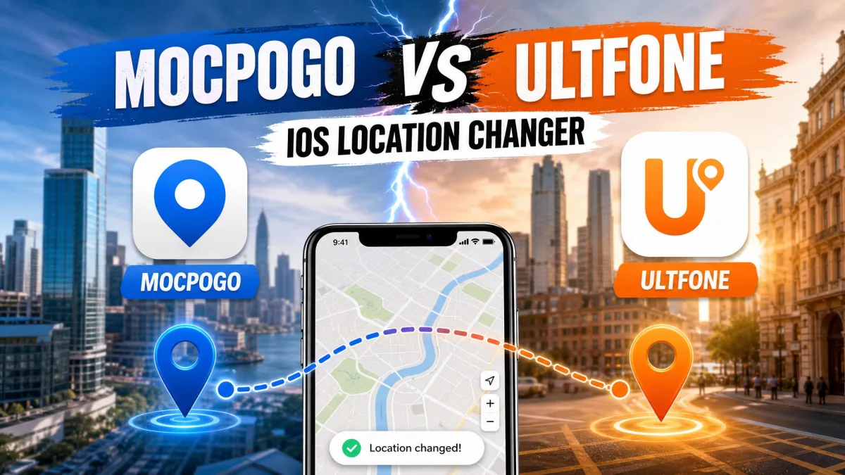 MocPOGO vs UltFone iOS Location Changer