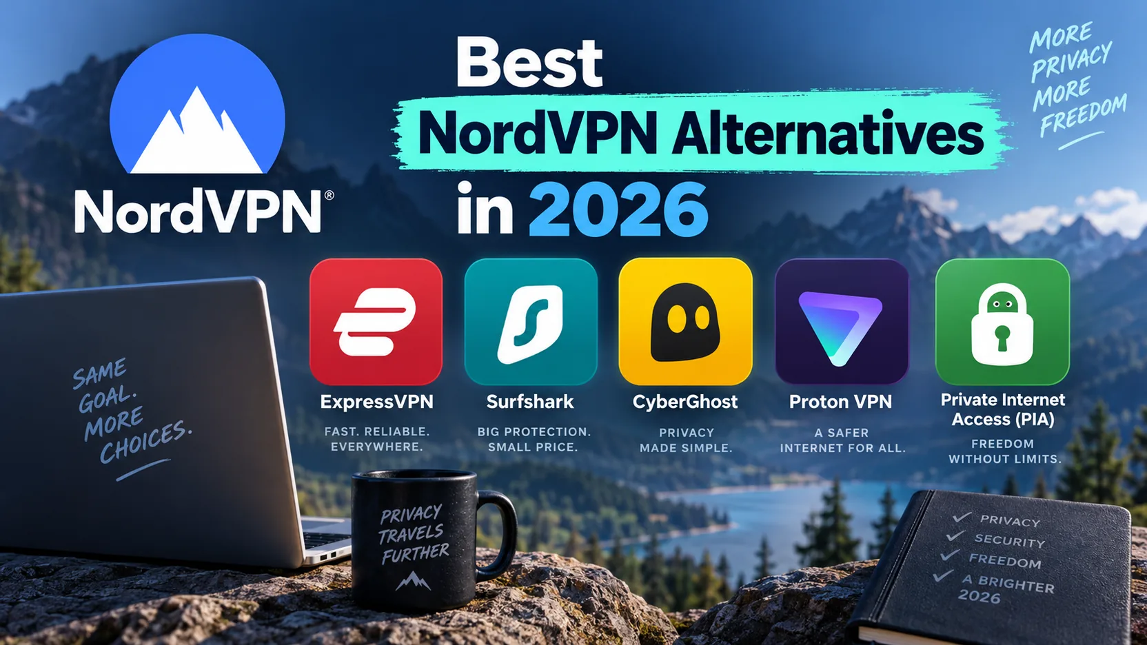 Best NordVPN Alternatives in 2026