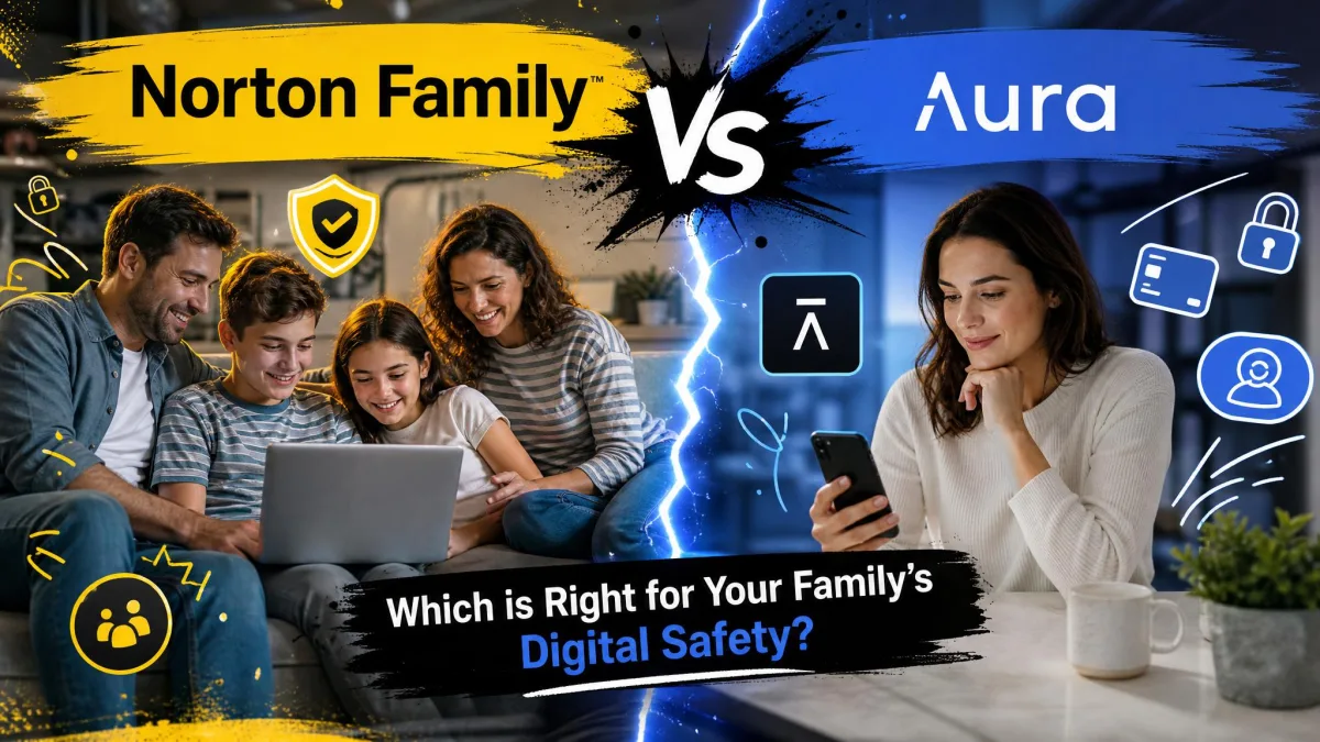 Norton Family vs Aura (2026): Which Keeps Your Family Safer?