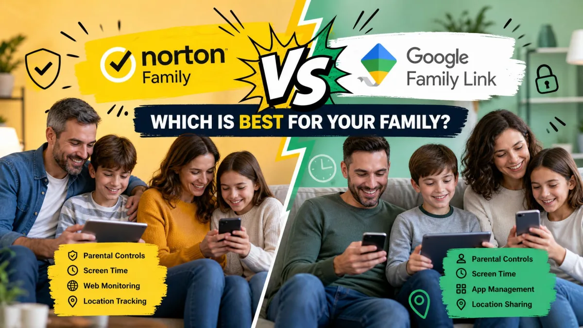 Norton Family vs Google Family Link