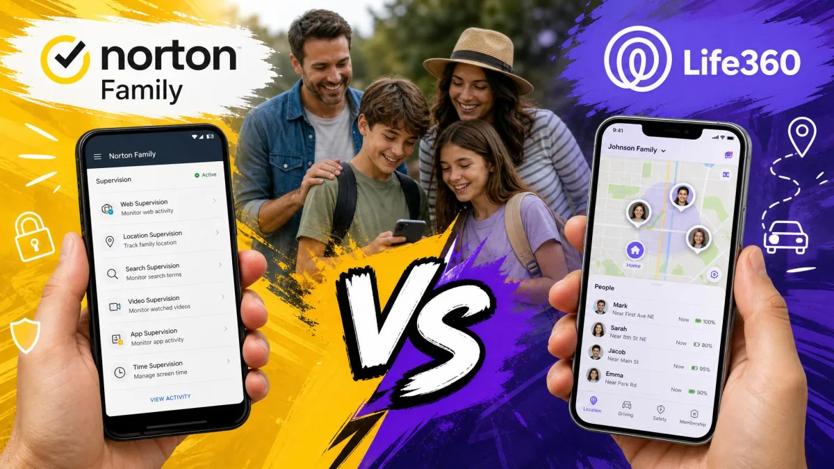 Norton Family vs Life360: Which Family Safety App Wins In 2026?